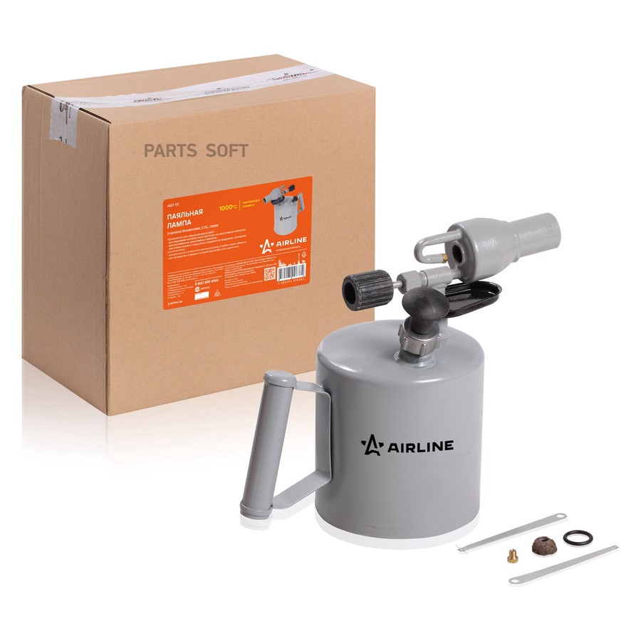 Лампа паяльная 2 л. "AIRLINE" (бензиновая) - AIRLINE None None